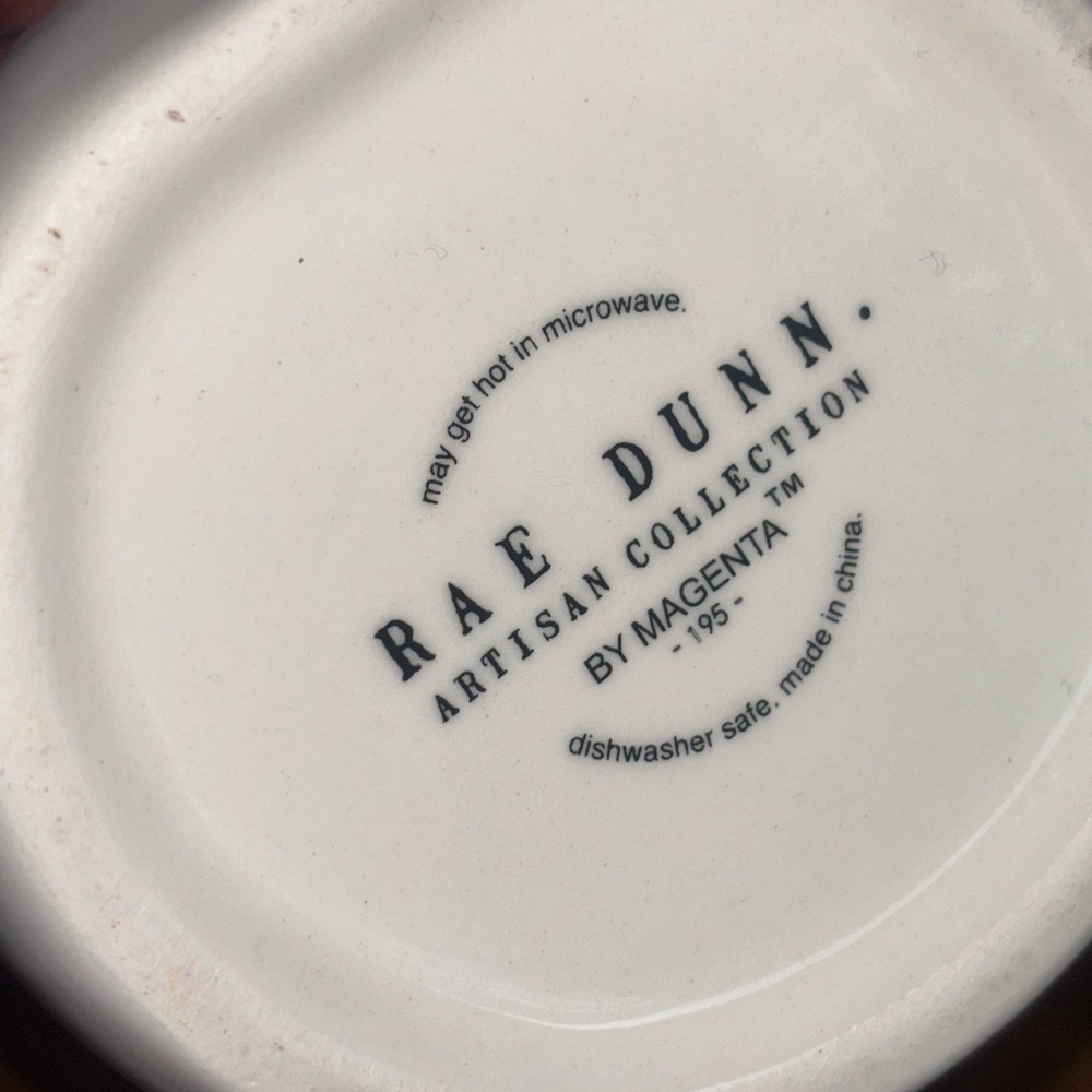 ๐ Rae Dunn Double Sided Mon Cherry Mug - Picture 5 of 5